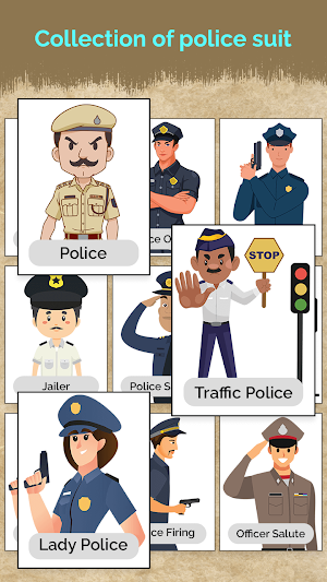Draw Police Suit Step by Step Screenshot 1