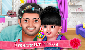 Aadhya's Spa Salon With Daddy Screenshot 1