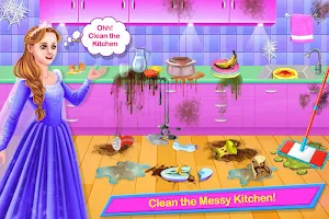 Princess House Cleaning - Dream Home Cleanup Game Screenshot 2