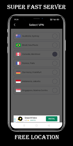 VPN Private-Free VPN Proxy Server & Secure Service Screenshot 1