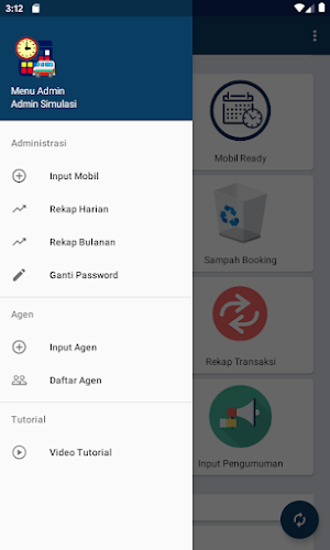Admin Rental Mobil Screenshot 2