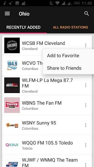 Ohio Radio Stations - USA Screenshot 0