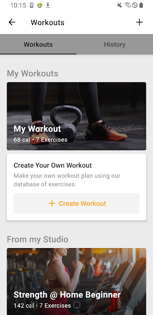 CK Fitness Screenshot 2