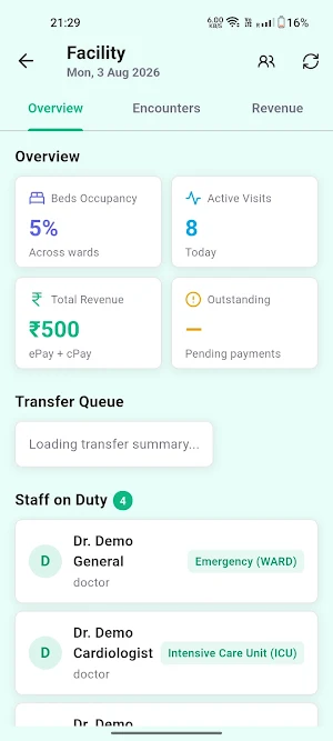 MedSahi Admin Screenshot 1