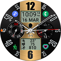 Ultra Hybrid watchface  NTV101