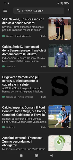 Savona notizie Screenshot 2