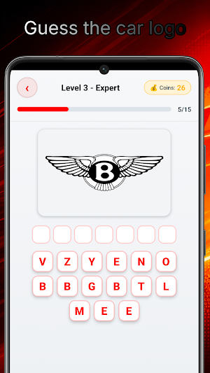 Turbo Car Brand Logo: Quiz Screenshot 1