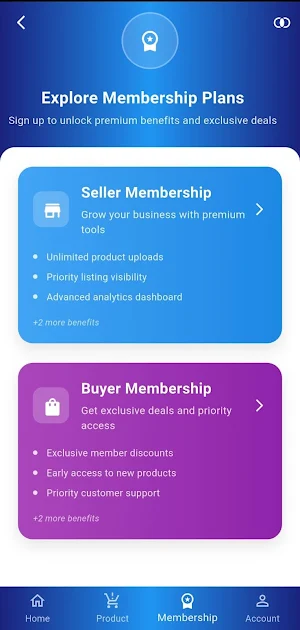 MRG App Screenshot 1