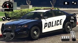 Police Car Driving Simulator 2020 Free Game Screenshot 2