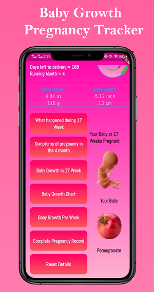 Pregnancy Tracker & Due Date Screenshot 1