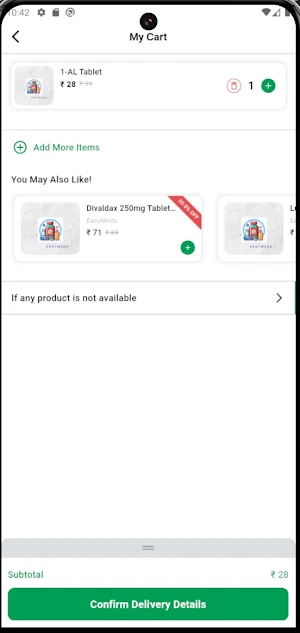 Easymeds Screenshot 2