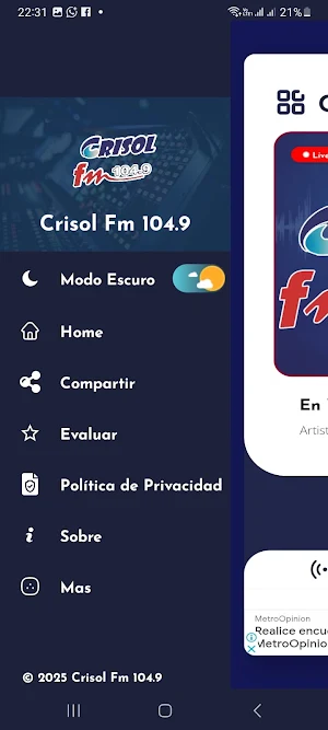 Radio Crisol 104.9 Fm Screenshot 3