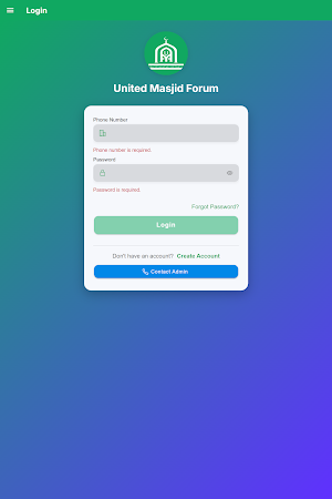 UMF Masjid Screenshot 0
