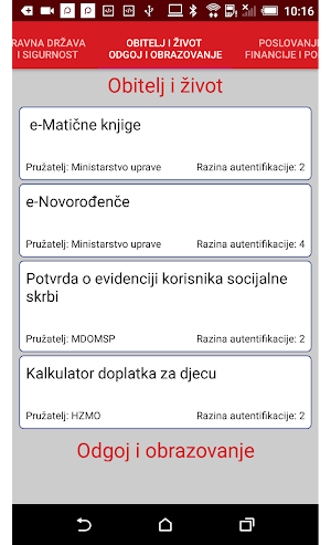 e-Građanin Screenshot 3