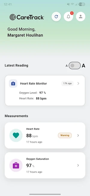 CareTrack Connect Screenshot 0