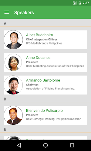 PCAAE Associations Summit Screenshot 3