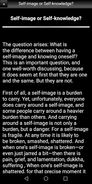 Self-image or Self-knowledge? Screenshot 2