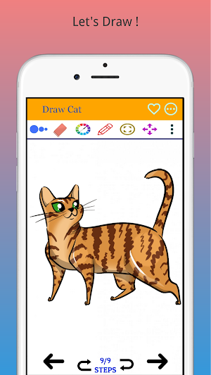 How to Draw Cat Step by Step | Easy Drawing Screenshot 3