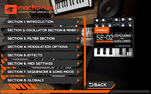 SE02 Explained and Explored for Roland Boutique Screenshot 1