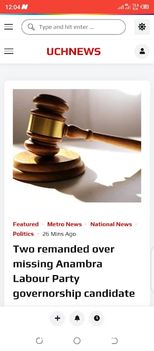 Uchnews: Latest News on the go Screenshot 1