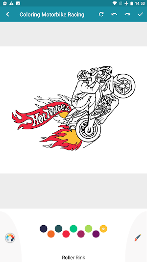 motor racing: coloring Screenshot 1