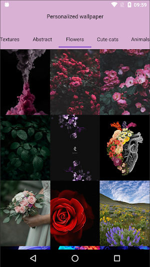 Cool Colorful Wallpaper App Screenshot 1