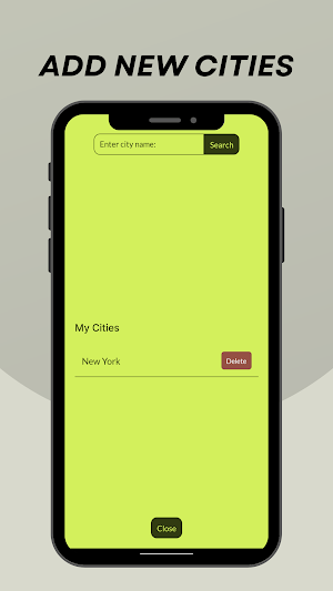 Minimal Weather App Screenshot 3