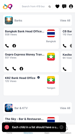 ConnexBiz  Business Directory Screenshot 2