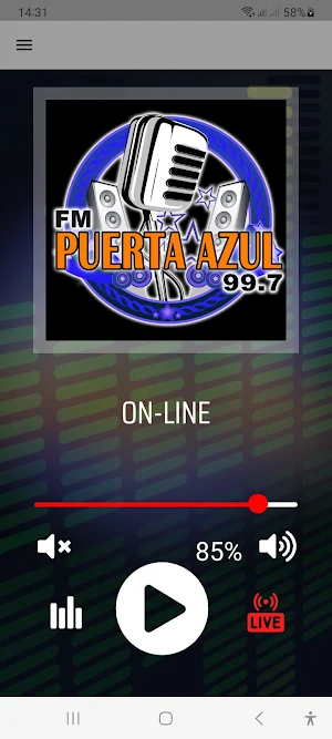 Fm Puerta Azul Screenshot 2