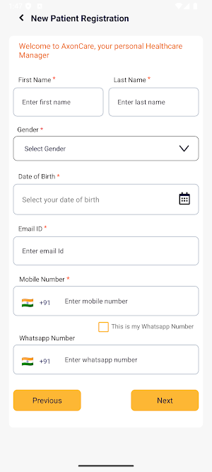 AxonCare Screenshot 2