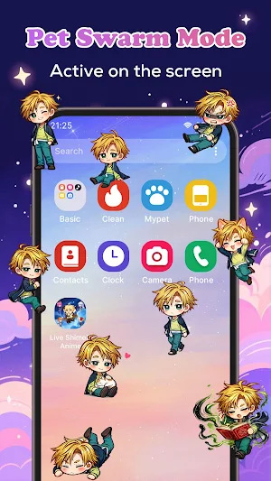 Anime Shimeji: Live Screen Pet Screenshot 1