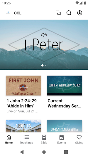 Calvary Chapel Lowcountry Screenshot 0