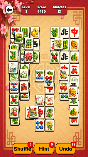 Mahjong Peach Blossom Screenshot 2