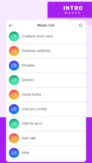 Intro Movie Maker With Music Screenshot 2