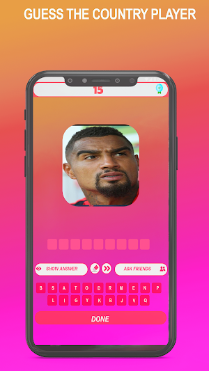 guess country player football Screenshot 3