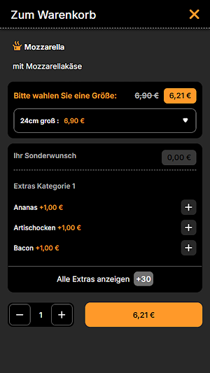 Pizzeria Vinto Screenshot 3
