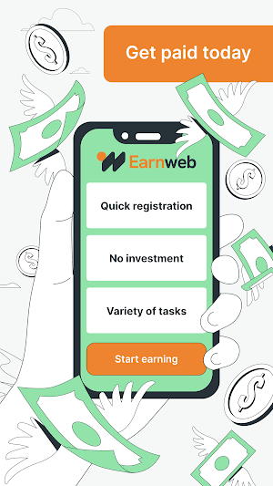 Earnweb: App that makes money Screenshot 2