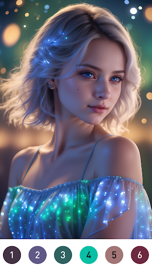 Beauty Color by number game Screenshot 2