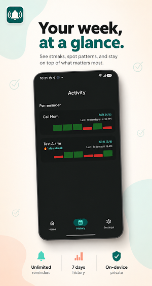 TaskRing: Task Reminder Screenshot 2