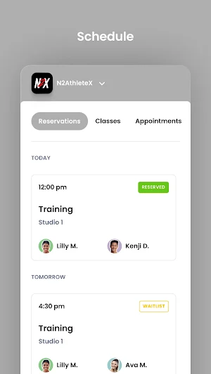 N2AthleteX Performance Screenshot 2