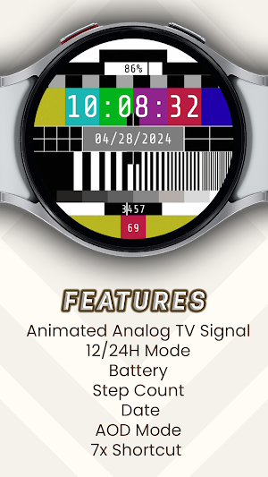 Test Pattern Watch Face Screenshot 2