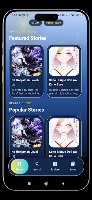 StoryToon : Manga & Comics Screenshot 1