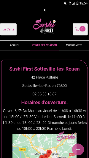 Sushi First Sotteville Rouen Screenshot 3