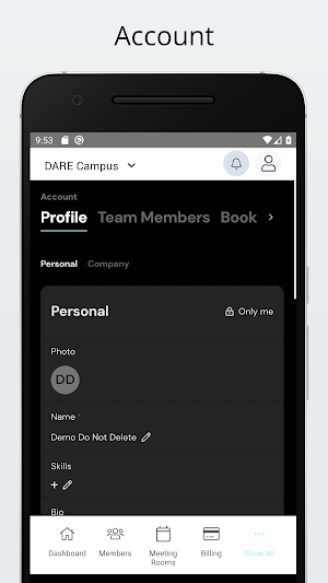 DARE Campus Screenshot 2