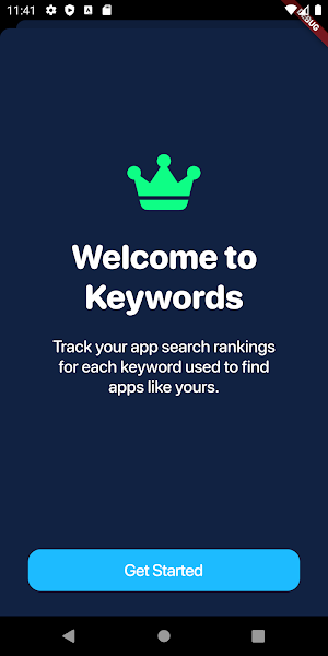 Keyword Tracker for ASO Screenshot 0