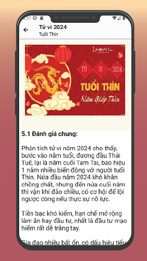 Tử Vi 2024 - Xem tu vi 2024 Screenshot 3
