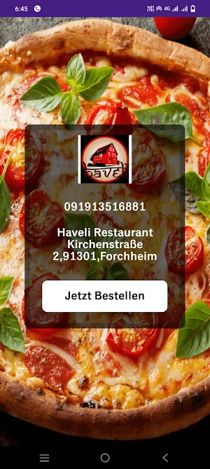 Indian Restaurant Screenshot 0