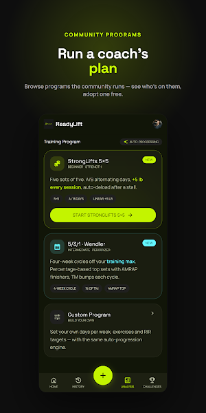 ReadyLift: Gym Workout Tracker Screenshot 3