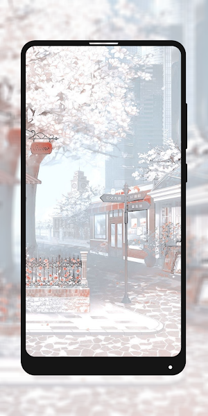 White Aesthetic Wallpaper Screenshot 2
