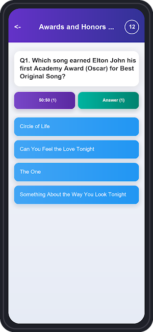 Elton John Trivia Quiz Screenshot 3